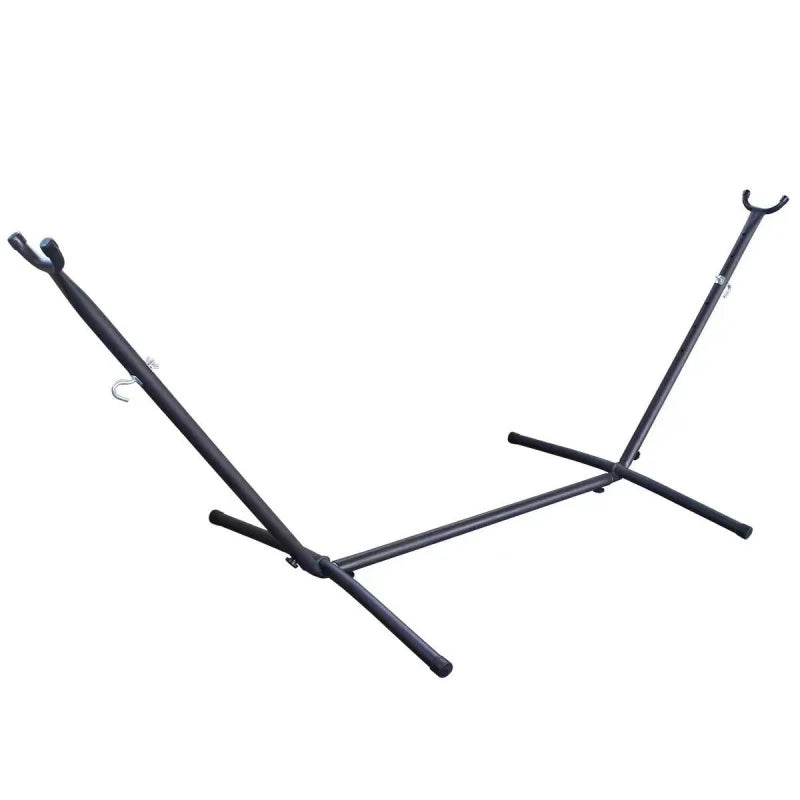 Indoor Lunch Break Outdoor Horn Hammock Stand Reinforced and Stabilized Mesh Bed Outdoor Canvas Swing Camping