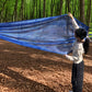 Hammock swing outdoor ice silk hammock single widened mesh swing swing adult children dormitory hang