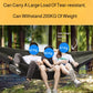 Outdoor Essential Camping Hammock Anti-mosquito and Insect Portable Foldable Quick-open Anti-rollover Nylon Sunshade Hammock