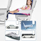 Footrest Hammock Travel Foot Hanger for Adults Baby Sleeping Bed in Airplane Train Bus Car Travelers Hammocks Rests Feet Legs