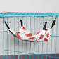 햄스터 Pet Hammock Cotton Hamster Mouse Hanging Bed Small Pet Hamster Rabbit Double Layer Warm Sleep Nests Hanging Hammock Supplies