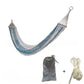 1Pcs Anti-turnover Cotton Mesh Hammock Outdoor Camping Mesh Hammock Short Stick Leisure Mesh Pocket Hammock