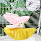 Soft Bed Hammock for Small Animals - Banana Shaped Hamster Bird Rat Bird Nest Hanging Swing Moon Boat Bed Pet Supplies
