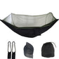 Camping Hammock And Portable Travel Outdoor Hanging Sleeping Hammock With Mosquito Net Single And Double Size Nylon Fabric