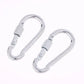 {MX} 2Pcs Durable Hammock Swing Hanging Belt And Steel Alloy Hooks Outdoor Camping Hiking Tools Hammock Accessories