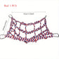1 pcs Trending Pet Hammock Net Sturdy Braided Bed for Small Pets Parrots Guinea Pigs Fun Hanging Play Sleep Gear
