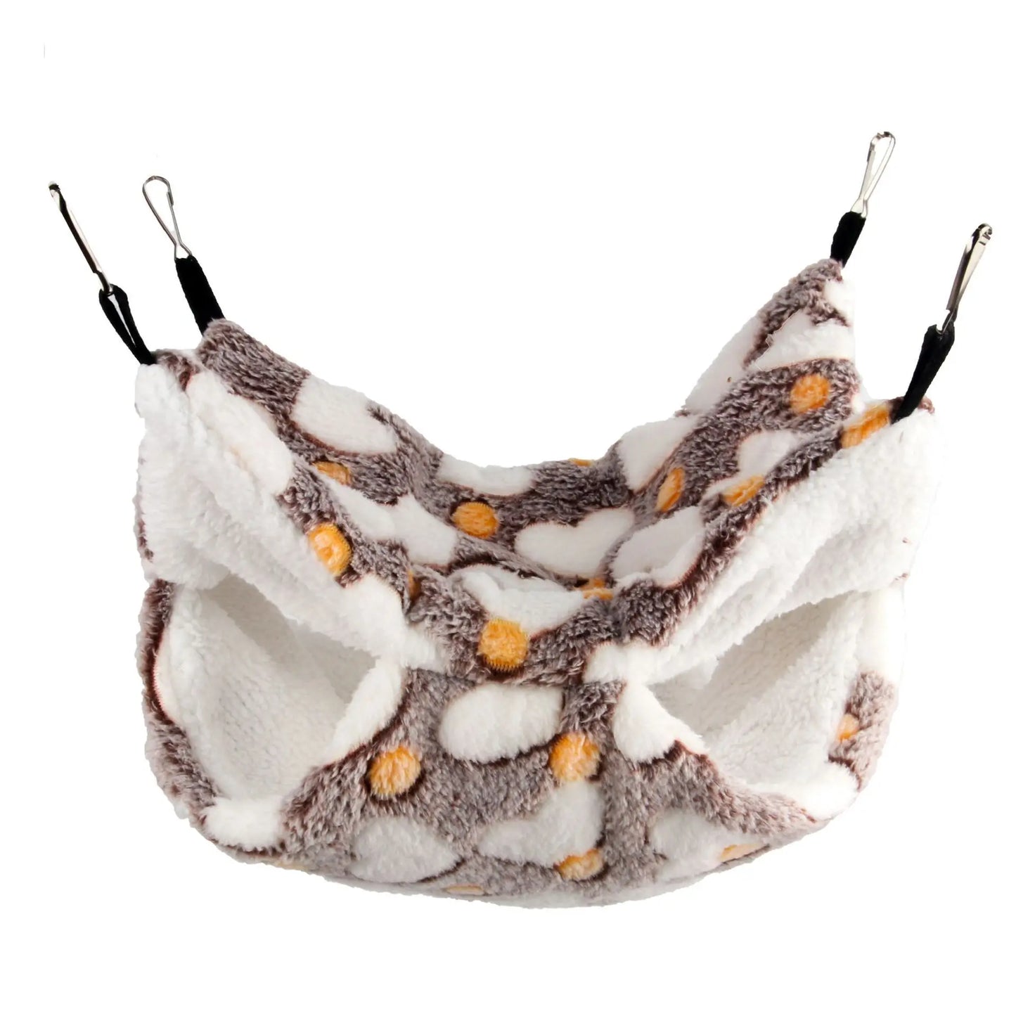Comfortable 2-in-1 small pet hammock - suitable for warm hanging beds for guinea pigs, parrots, etc