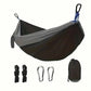 Outdoor Camping Hammock Portable Hammock Beach Backyard Courtyard Hiking Anti Rollover Double Hammock Outdoor Camping Equipment