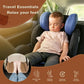 Car Travel Rest Foot Pad Portable Foot Hammock Long Flight Essentials Office Footrests Hanging Adjustable Car Interior Supplies