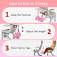 Newest Foot Hammock For Plane Travel ,Portable Footrest With Detachable Hardboard & Adjustable Foot Rest Leg Hammock For Flying