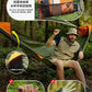 New Travelers camping outdoors with mosquito net hammocks, increased anti roll over speed, anti mosquito hammocks
