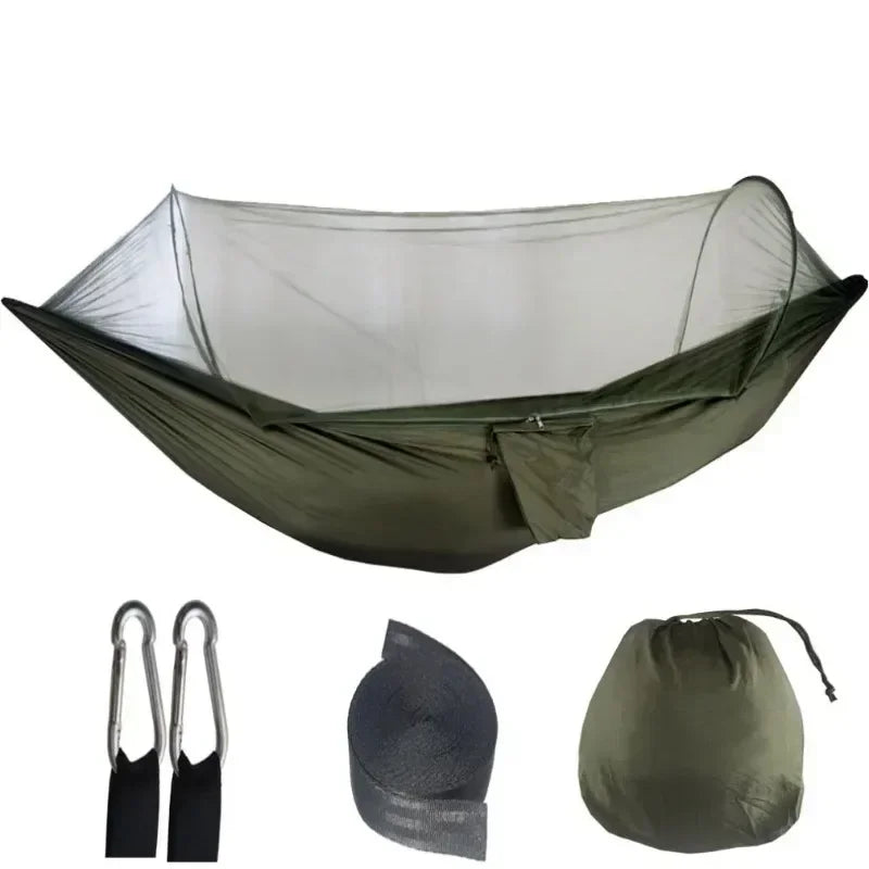 Outdoor Camping Hammock Double Large Size With Mosquito Net Sleeping Tent Hammocks Outdoor Furniture Bed Sleeping Hammock Tent