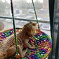 Reptile Hammock Swing Hanging Bed Summer Climbing Lounge Sleeping Bed Hamster Lizard Bed Bird Gecko Decor Swing Toy