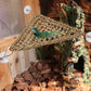 Bearded Dragon Hammock Reptile Lounger for Chameleon Lizards Gecko Snakes Reptiles Geckos Grass Cushion Pet Bed Swing