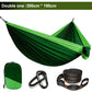 Camping hammocks with double and single portable hammocks with straps lightweight nylon parachute hammocks suitable for outdoor
