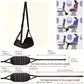 2Pcs Airplane Foot Hammock, Foot Rest, Airplane Travel Footrest, Flight Leg Hammock Hanger Sling, Portable Travel Accessories