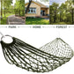 Swing Hanging Bed With Rope Nylon Mesh Hammock Portable Fabric Camping Hammock Folding Ultralight Outdoor Sleeping Bed Travel