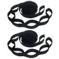 2/1PCS High Bearing Capacity Hammock Straps Breaking Strength Polyester Hammock Belt Rope With Ring Buckle Camping Accessories