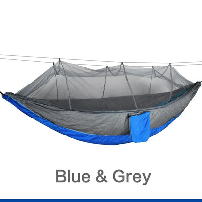 Ultralight Parachute Hammock Hunting Mosquito Net Double Person Camping Leisure Hamak Drop-shipping Outdoor Furniture Hammock