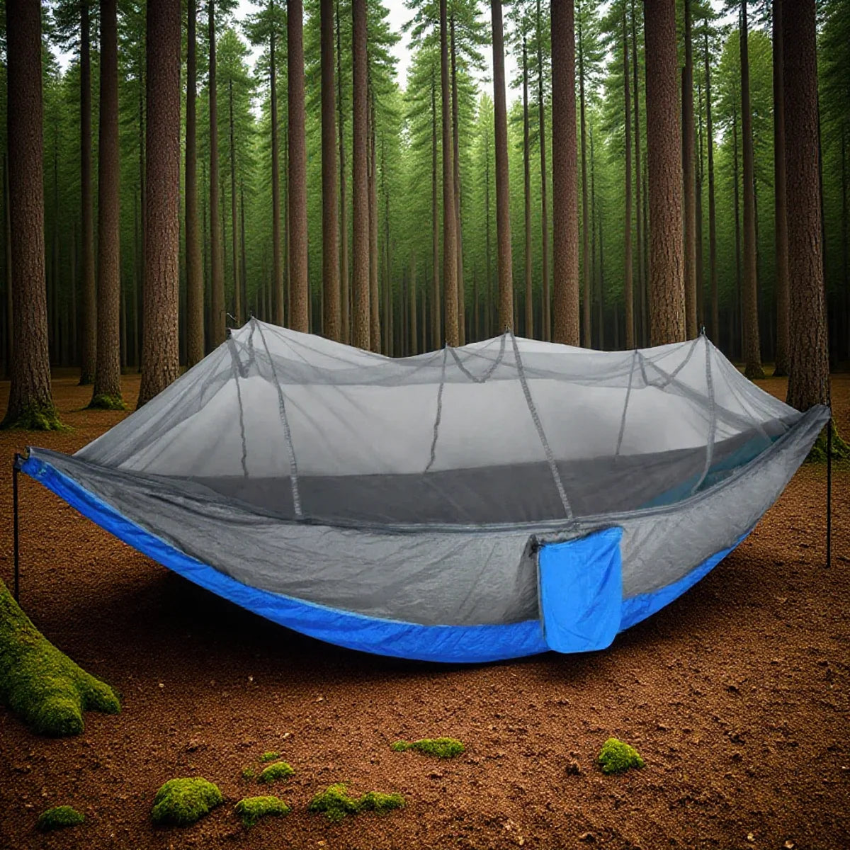 Ultralight Parachute Hammock Hunting Mosquito Net Double Person Camping Leisure Hamak Drop-shipping Outdoor Furniture Hammock