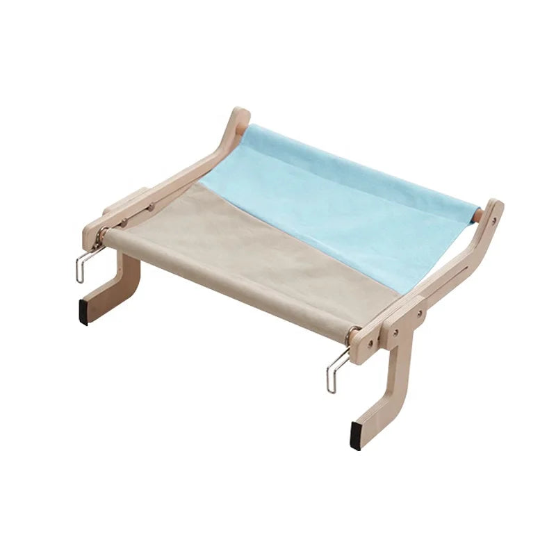The Cat Hammock Features A Suspended, Super-heavy Cotton and Linen Fabric That Is Scratch-resistant, Breathable and Adjustable