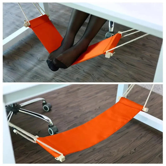Portable Foot Hammock Leisure Foots Swing Putting Foldable Feet Suspended Foot Pad Lazy Person's Rest Foot Pad for Home Camping