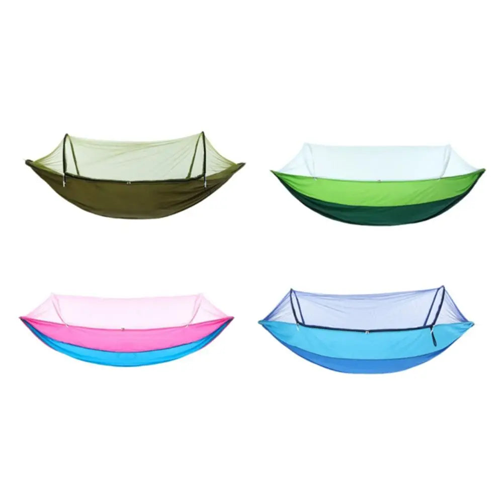 Anti-Mosquito Mosquito Net Hammock Ultra-Light Breathable Camping Hammock Swing Design Anti-Rollover Outdoor Hammock Adult Use