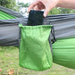 1PC Camping Hammock Single Person Portable Outdoor Hammock with Nylon Rope Parachute Fabric Color Hanging Bed Outdoor Furniture