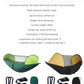 Outdoor Camping Hammock 2 Person Nylon Anti-mosquito Insect Sun Shade Tent Portable Sleeping Mosquito Net Hammock Camping Set