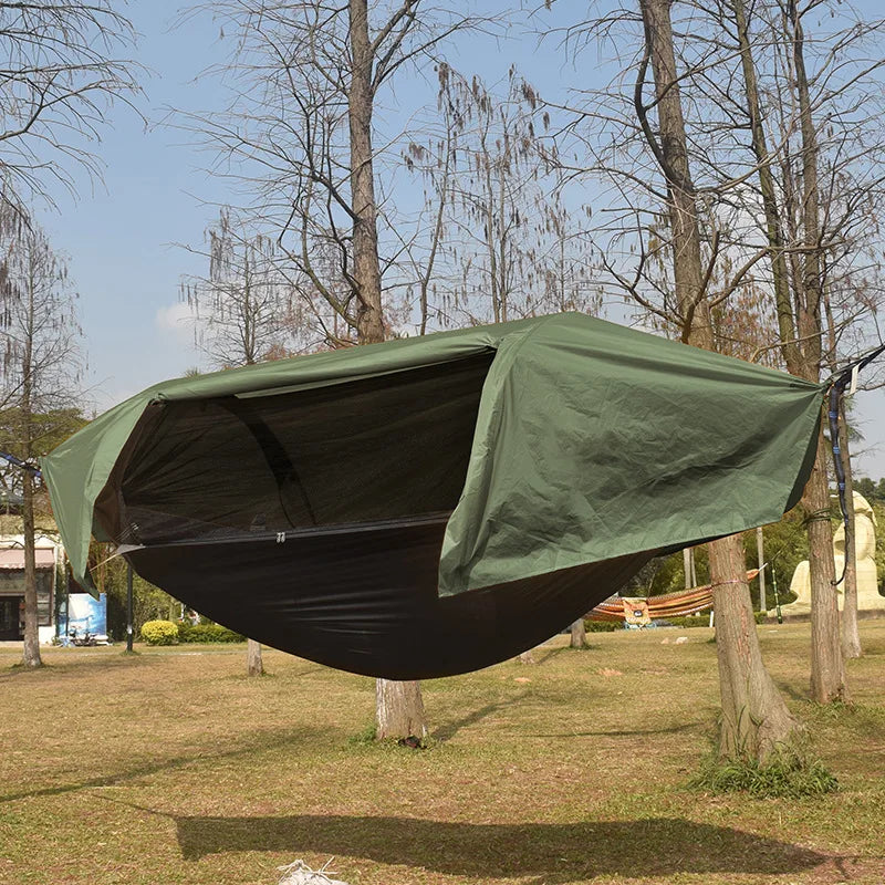 New Multi-functional insect net waterproof windproof ultralight parachute hammock aerial tent Portable Outdoor Camping 270x140cm