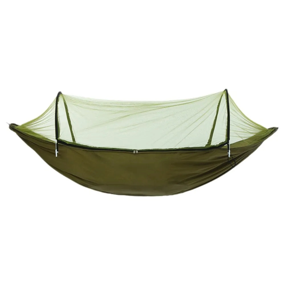 Anti-Mosquito Mosquito Net Hammock Ultra-Light Breathable Camping Hammock Swing Design Anti-Rollover Outdoor Hammock Adult Use