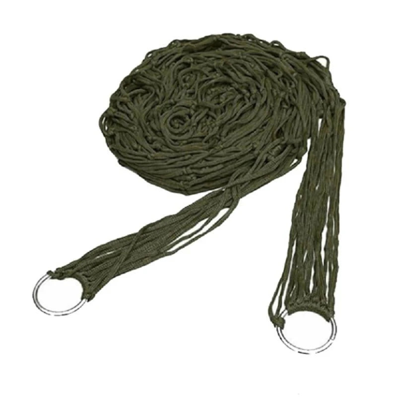 Multifunctional Nylon Hammock - Mesh Rope Hammocks For Outside - Sleeping Hammock Nylon Camping, Perfect For Outdoor Relaxation