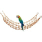 Parrot Swing Rope Birds Hanging Climbing Net wiith Hook Hammock Birds Stand Ladder Birds Chewing Playing Toys Hamster hammock