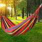 Cotton Hammock Portable Camping Suspended Sturdy Garden Hammock Comfortable Fabric Hammock Outdoor/indoor Terrace Backyard