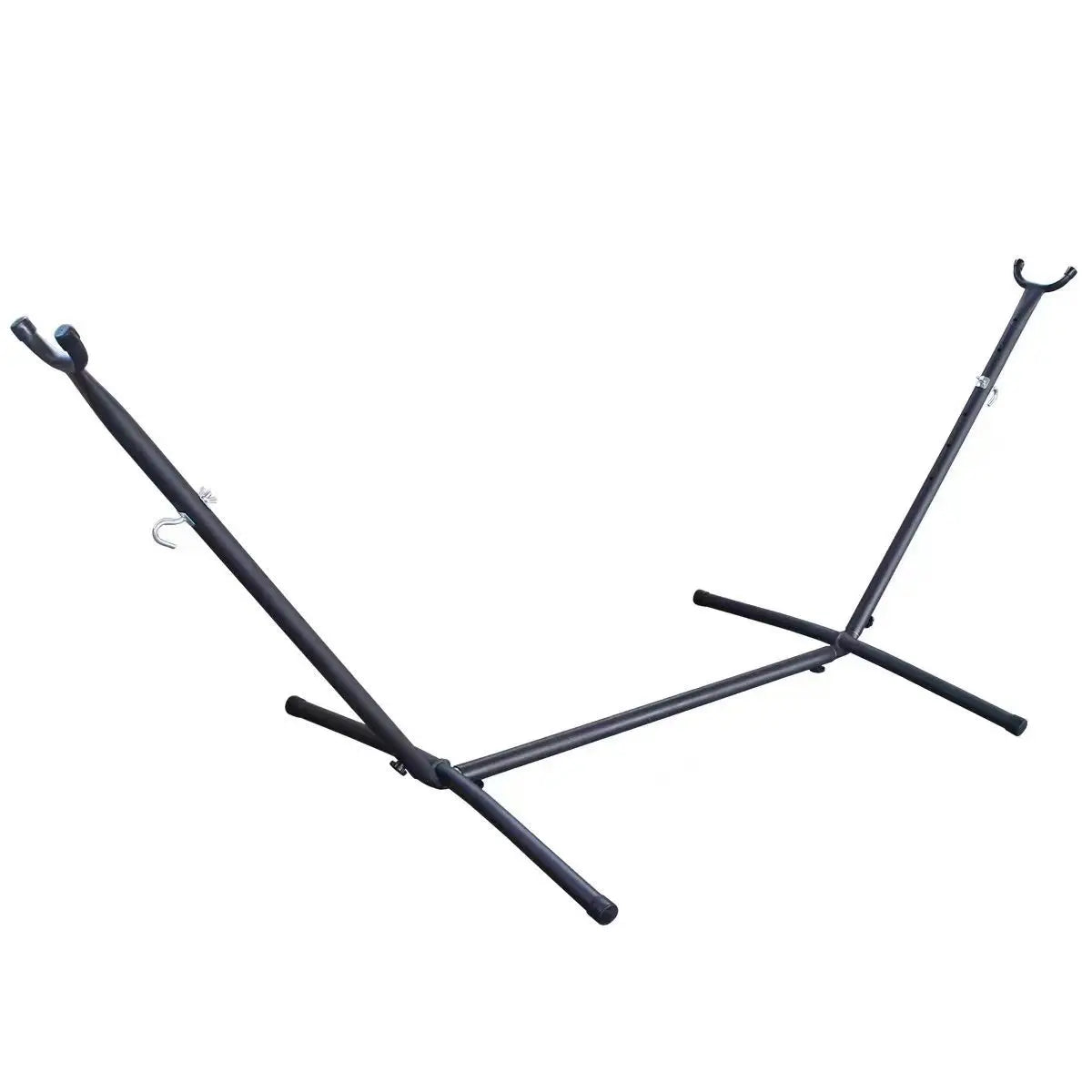 Indoor Lunch Break Outdoor Horn Hammock Stand Reinforced and Stabilized Mesh Bed Outdoor Canvas Swing Camping