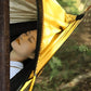 Outdoor Essential Camping Hammock Anti-mosquito and Insect Portable Foldable Quick-open Anti-rollover Nylon Sunshade Hammock