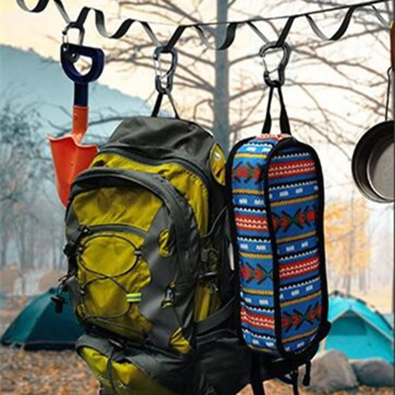 Versatile Aluminum Carabiner Clip Securely Attach Hammocks and Gear with this Strong Hook Essential Tool for Outdoor 24BD