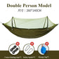 Outdoor Camping Hammock with Mosquito Net Swing Sleeping Hammock Camping Stuff Hanging Sleeping Hammock with Storage Bag