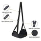 Portable Adjustable Footrest Hammock for Airplane Travel Long Flight Bus Train Office Travel Accessories for Leg Rest Foot Sling