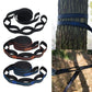 2PCS High Bearing Capacity Hammock Straps Breaking Strength Polyester Hammock Belt Rope with Ring Camping Gear Accessories