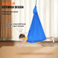 SucceBuy Sensory Swing for Kids with Special Needs 3 Yards Therapy Swing Cuddle Swing Indoor Hammock for Child Adult with Autism