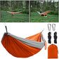 Outdoor Lightweight Nylon Camping Hammock with Hanging Straps Perfect for Backpacking Travel Beach Yard and Garden