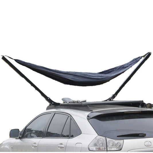 Portable Nylon Car Camping Portable 2 Person Hitch Mounted Hanging Hammock