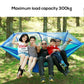 Ultralight Double Parachute Hammock with Mosquito Net for Camping Outdoor Leisure Portable Hanging Bed