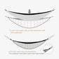 Hammock Underquilt for Camping Hiking Backpacking Travel Backyard Patio