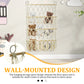 Stuffed Animal Toy Net Hammock Handmade Woven Cotton Rope Decoration Wall Hanging Organizer  Toy Doll Hammock ﻿