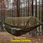 250x120cm Camping Hammock with Mosquito Net - Lightweight Hanging Hammocks, High Strength Parachute Fabric Outdoor Hanging Bed