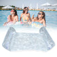 PVC Water Hammock Recliner Portable Inflatable Floating Swimming Pool Mattress Party Lounge Bed Beach Sports Recliner Recreation