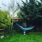 Vibrant Colorful Stripe Double Hammock  Durable Comfortable with Spreader Bar All Inclusive Carry Bag for Easy Setup Perfect