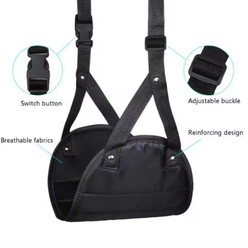 1/3PCS Travel Footrest Hammock Portable Leg Rest for Office Airplane and Train Comfortable Foot Strap Travel Essential